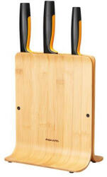FISKARS Functional Form Bambusz Késblokk - 3 Késes Készlet