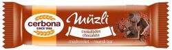 Cerbona Csokoládés Müzliszelet - 20g, Rostban Gazdag