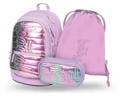 Baagl SET 3 Core Lavender: rucsac, penar, saculet (A-35029)