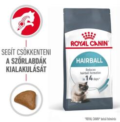 Royal Canin HAIRBALL CARE 20 kg (2 x 10 kg) száraz táp felnőtt macskák részére a szőrlabdák könnyebb eltávozásáért