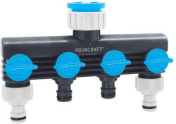 Slovakia Trend ST Aquacraft Prémium 4-utas kerti elosztó/csatlakozó 256614 (550634) (256614)