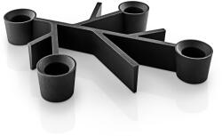 Eva Solo Vacsora gyertyatartó TWIG 23 x 18 cm, fekete, alumínium, Eva Solo (ES567322)