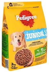 PEDIGREE Junior baromfival és zöldségekkel 3 kg