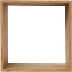 House Nordic Lattoon fali polc, tölgyfa, natúr, 30x18x30 cm (4292060) - homelux