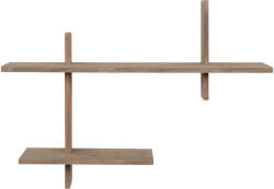 House Nordic Ovada polc, fenyőfa, 60x15x44 cm (4292240) - homelux