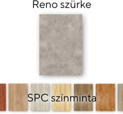 Leziter Reno kőhatású szürke Vinyl SPC padló minta/db (REN-MINT)