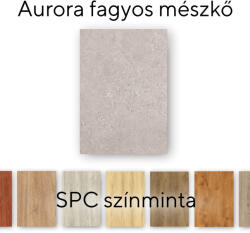 Leziter Aurora fagyos mészkő Vinyl SPC padló minta/db (AUR-MINT) - homelux