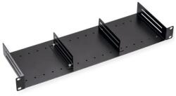 VALUE Polc 19" fix 465 x 154mm, max 6kg, 2 állítható elválasztóval, 1U, fekete 26.99. 0341-5 (26.99.0341-5)