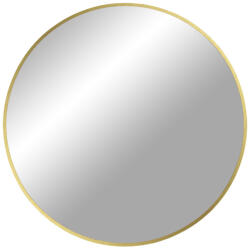 House Nordic Madrid tükör alumínium, sárgaréz hatású, ø60 cm (4001450) - geminiduo