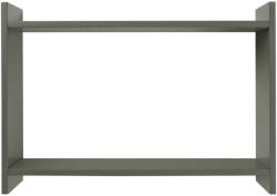 House Nordic Bamberg fali polc zöld, 50x14, 5x35 cm (4291150) - geminiduo
