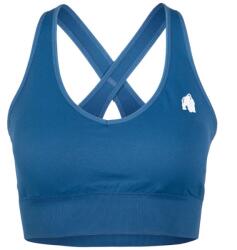 Gorilla Wear - Hilton Seamless Sport Bra - Blue - Hilton Varrás Nélküli Sportmelltartó - Kék