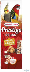 Versele-Laga Prestige Sticks Dupla Rúd (mogyoró, dió, mazsola) papagájok részére (2db/140g)