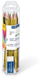 STAEDTLER "Noris" HB grafitceruza készlet (12 db) + ajándék radírral (TS61120P1) (61 120P1) (61 120P1)