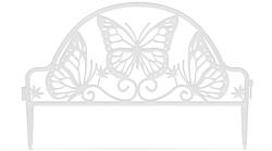 Garden of Eden Virágágyás szegély / kerítés (11464WH) - gardenet