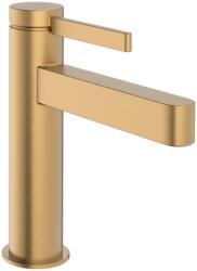 Hansgrohe Finoris Egykaros mosdócsaptelep 110, CoolStart, automata lefolyógarnitúrával, Szálcsiszolt Bronz 76025140 (76025140)