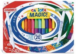 CARIOCA Carioci, varf 6mm, 20 buc/set CARIOCA Magic Color Change (CA-41369)