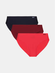 Under Armour Női alsónadrág Under Armour UA Pure Stretch NS BKN (3db) XS vörös