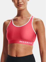Under Armour Női melltartó Under Armour Armour Mid Keyhole Bra XS rózsaszín
