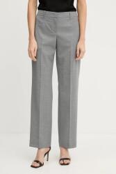 BOSS gyapjú nadrág - szürke 38 - answear - 74 990 Ft