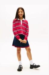 Tommy Hilfiger gyerek szoknya sötétkék, mini, egyenes, KG0KG08913 - sötétkék 128