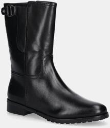 Lauren Ralph Lauren bőr csizma Tasha Mid - fekete Női 36
