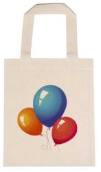  Óvodai jellel vászontáska 22x26, 3x0, 3cm méretben lufi színes jel