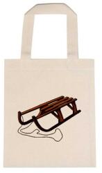  Óvodai jellel vászontáska 22x26, 3x0, 3cm méretben szánkó jel