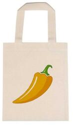  Óvodai jellel vászontáska 22x26, 3x0, 3cm méretben paprika sárga jel