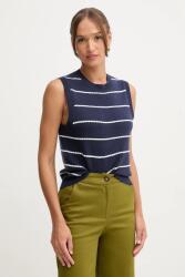 Benetton top sötétkék, 104ME10EC - sötétkék M