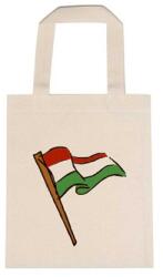  Óvodai jellel vászontáska 22x26, 3x0, 3cm méretben zászló jel