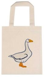  Óvodai jellel vászontáska 22x26, 3x0, 3cm méretben liba jel