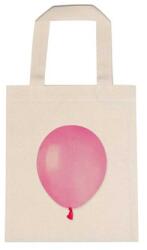  Óvodai jellel vászontáska 22x26, 3x0, 3cm méretben lufi rózsaszin jel