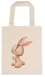  Óvodai jellel vászontáska 22x26, 3x0, 3cm méretben nyuszi tapsi jel