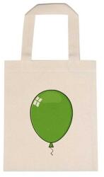  Óvodai jellel vászontáska 22x26, 3x0, 3cm méretben lufi zöld jel