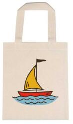  Óvodai jellel vászontáska 22x26, 3x0, 3cm méretben hajó vitorlás jel