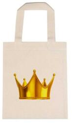  Óvodai jellel vászontáska 22x26, 3x0, 3cm méretben korona 1 jel