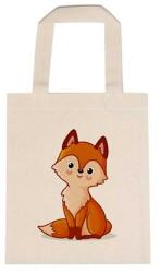  Óvodai jellel vászontáska 22x26, 3x0, 3cm méretben róka 2 jel