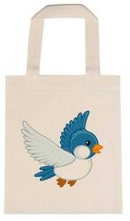  Óvodai jellel vászontáska 22x26, 3x0, 3cm méretben kis madár jel