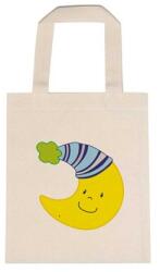  Óvodai jellel vászontáska 22x26, 3x0, 3cm méretben hold sapkában jel