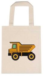  Óvodai jellel vászontáska 22x26, 3x0, 3cm méretben dömper jel