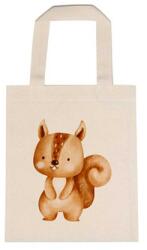  Óvodai jellel vászontáska 22x26, 3x0, 3cm méretben mókus misi jel