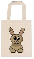  Óvodai jellel vászontáska 22x26, 3x0, 3cm méretben nyuszi jel