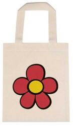  Óvodai jellel vászontáska 22x26, 3x0, 3cm méretben virág szár nélkül jel