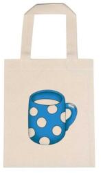  Óvodai jellel vászontáska 22x26, 3x0, 3cm méretben bögre kék jel