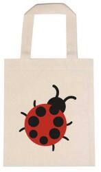  Óvodai jellel vászontáska 22x26, 3x0, 3cm méretben katica jel