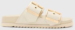 AllSaints bőr papucs Sian Sandal bézs, női, W034FC - bézs Női 41