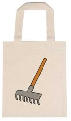  Óvodai jellel vászontáska 22x26, 3x0, 3cm méretben gereblye jel