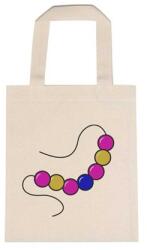  Óvodai jellel vászontáska 22x26, 3x0, 3cm méretben gyöngysor jel