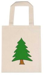  Óvodai jellel vászontáska 22x26, 3x0, 3cm méretben fenyőfa jel