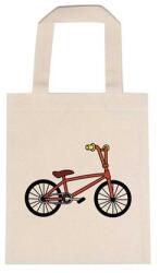 Óvodai jellel vászontáska 22x26, 3x0, 3cm méretben bicikli jel